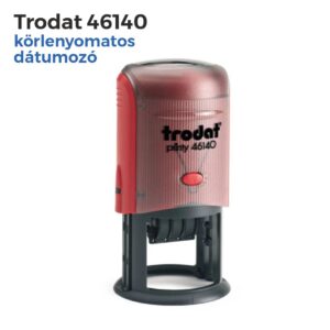 Trodat 46140 körlenyomatos dátumbélyegző használatra készen