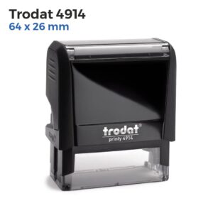Trodat 4914 cégbélyegző használatra készen