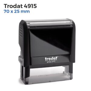 Trodat 4915 cégbélyegző használatra készen