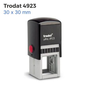 Trodat 4923 szövegbélygző használatra készen