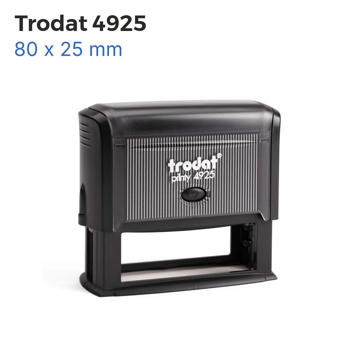 Trodat 4925 szövegbélygző használatra készen