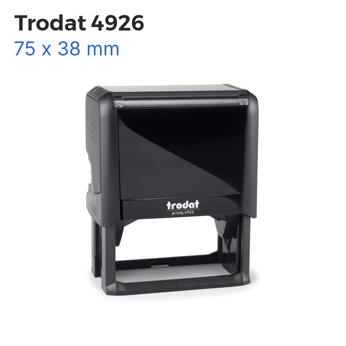 Trodat 4926 szövegbélygző használatra készen