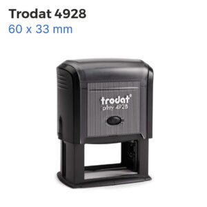Trodat 4928 szövegbélygző használatra készen