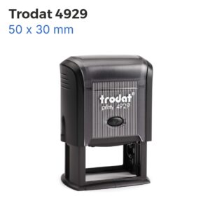 Trodat 4929 szövegbélygző használatra készen