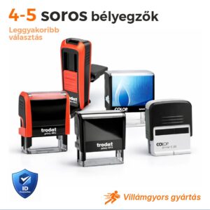 4-5 soros cégbélyegzők