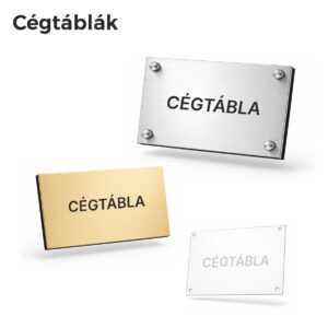 Cégtáblák