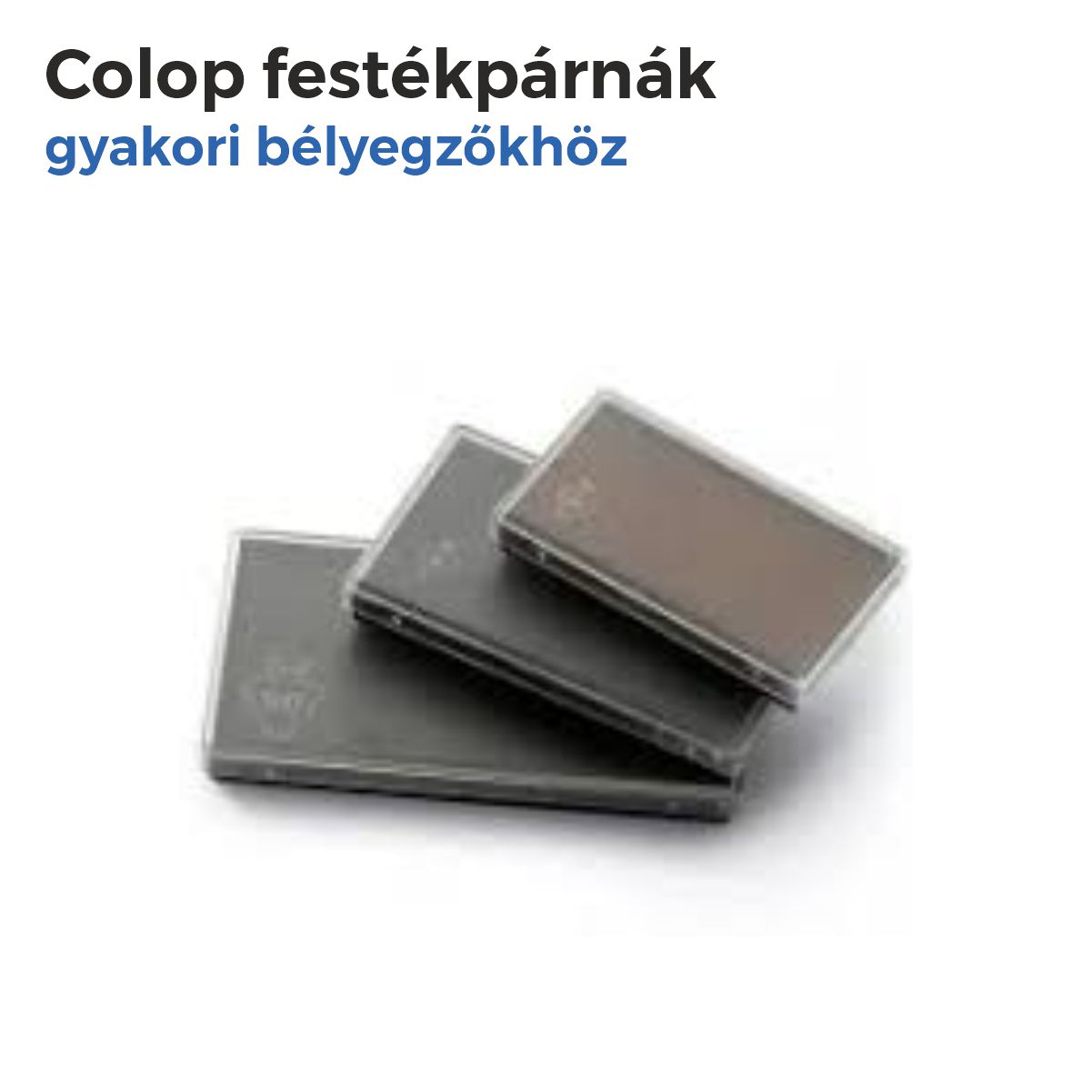 Colop festékpárnák gyakori bélyegzőkhöz
