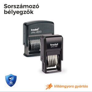 Sorszámozó bélyegzők